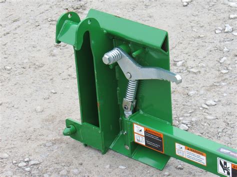 john deere 200cx 500 to skid steer attachment adapter|john deere quick tach adapter.